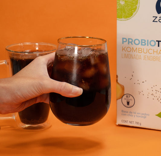 Kombucha Limonada Jengibre 0% Azúcar 700g