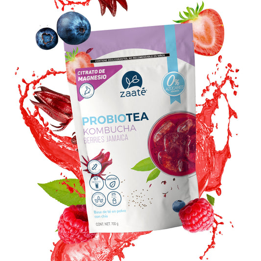 Kombucha Berries Jamaica 0% Azúcar 700g