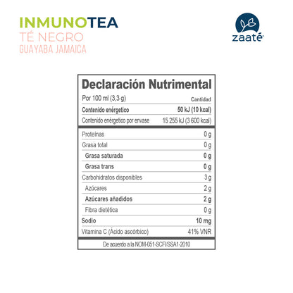 InmunoTea Guayaba Jamaica