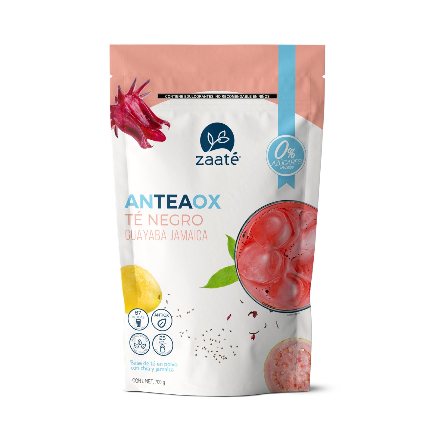 Té Negro Guayaba Jamaica 0% Azúcar 700g
