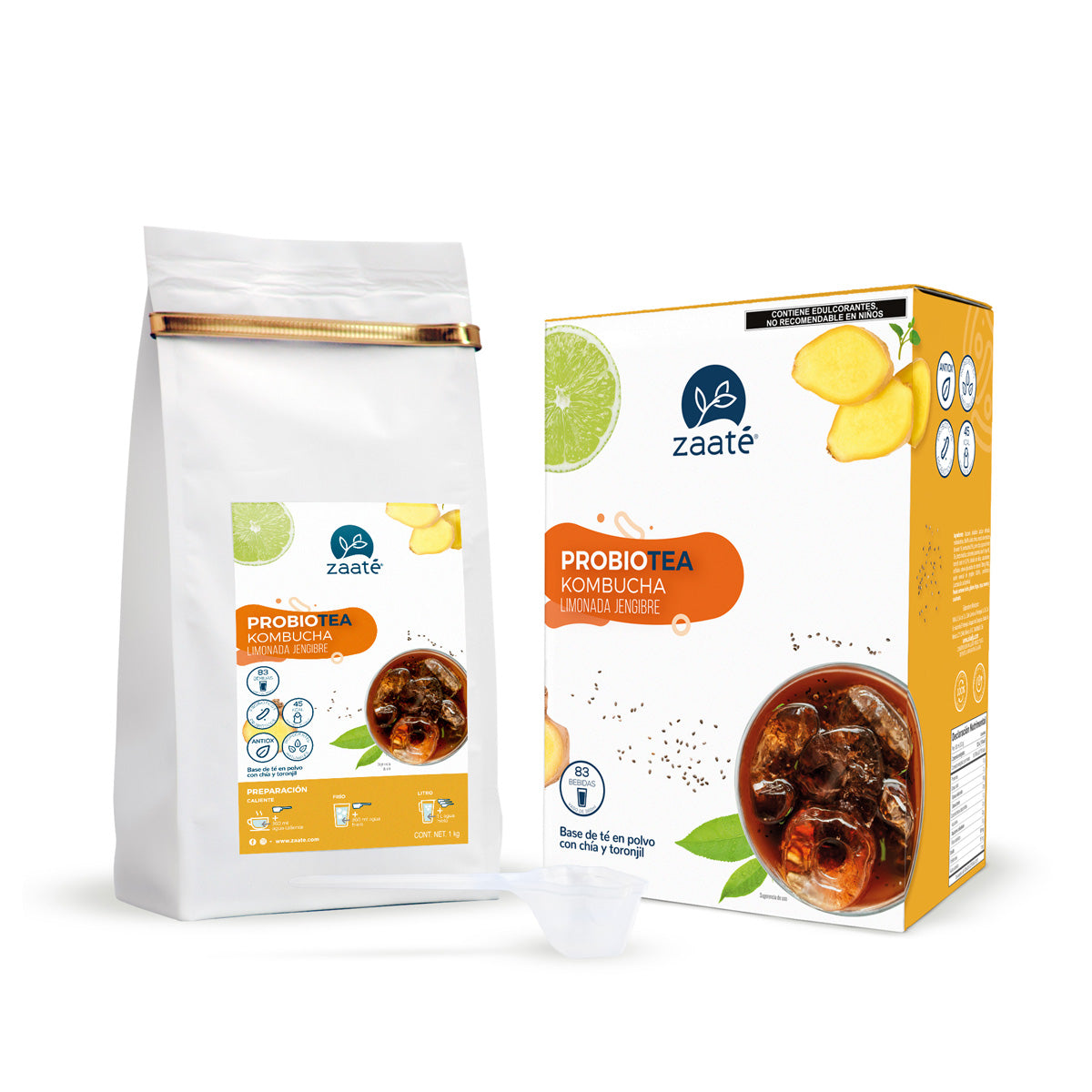 Kombucha Limonada Jengibre 1kg